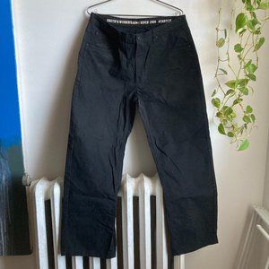 Smith's Workwear Stretch Black Pants 34 x 30
